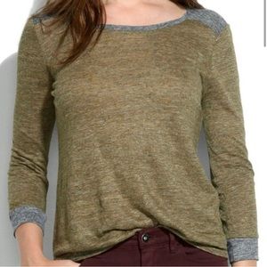 Madewell Brimfield Linen Top